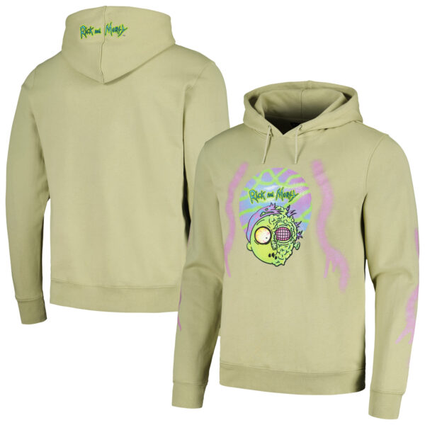 Unisex Freeze Max Olive Rick And Morty Morty Pullover Hoodie