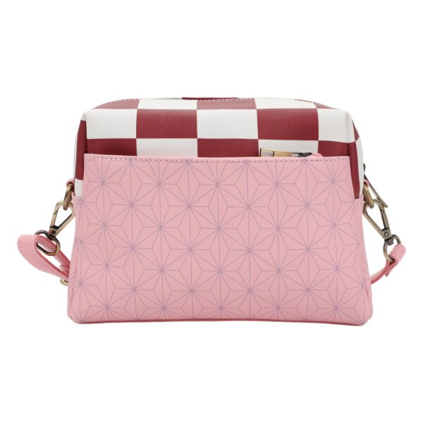 Demon Slayer: Kimetsu no Yaiba Nezuko Metal Badge Crossbody Handbag - Image 9