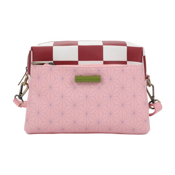 Demon Slayer: Kimetsu no Yaiba Nezuko Metal Badge Crossbody Handbag
