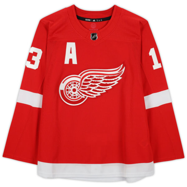 Pavel Datsyuk Detroit Red Wings Autographed Red adidas Authentic Jersey - Image 8