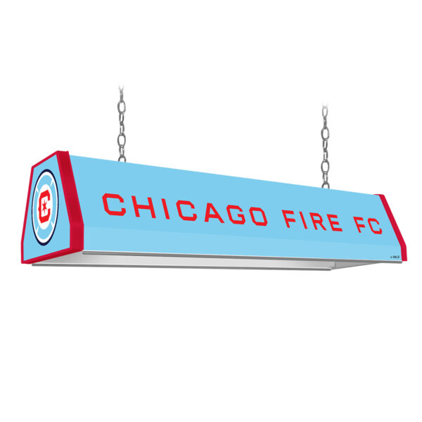 Chicago Fire 38.5'' x 10.75'' Standard Pool Table Light