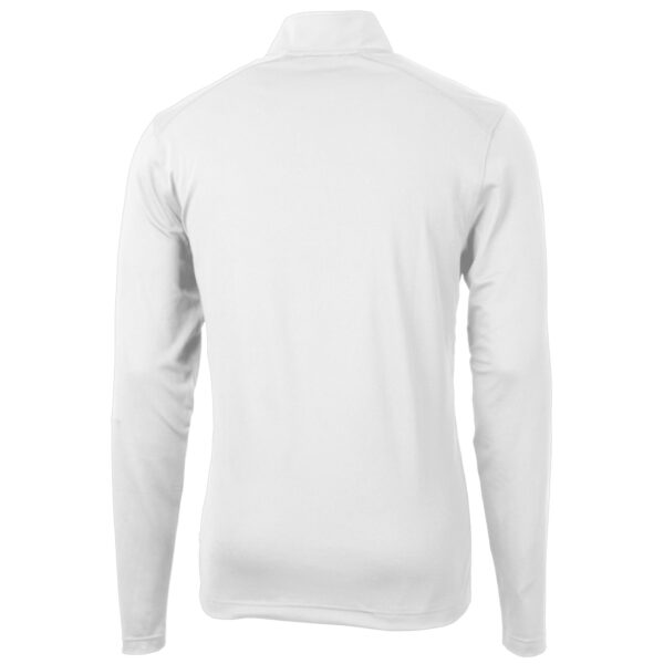 Men's Cutter & Buck  White South Carolina Gamecocks Vault DryTec Virtue Eco Pique Recycled Quarter-Zip Top - Image 7