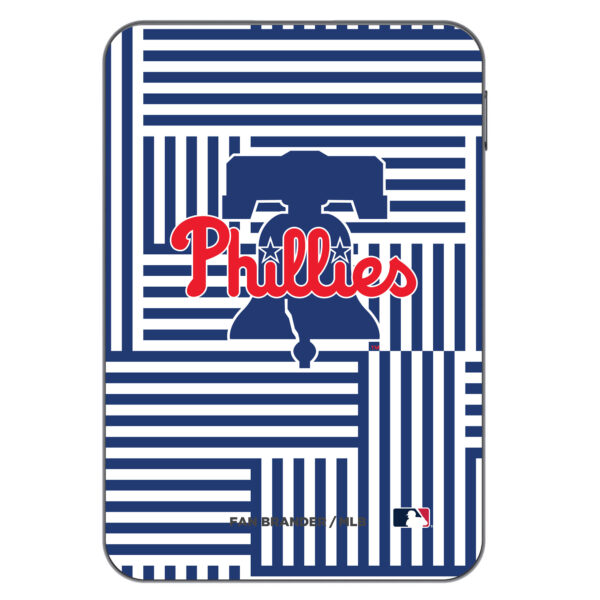 OtterBox Philadelphia Phillies 5,000 mAh Geometric Lines Mobile Charging Kit