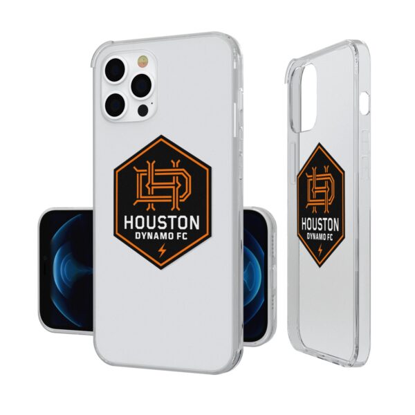 Houston Dynamo FC iPhone Insignia Design Clear Case