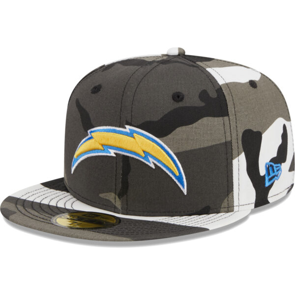 Men's New Era Los Angeles Chargers Urban Camo 59FIFTY Fitted Hat - Image 2