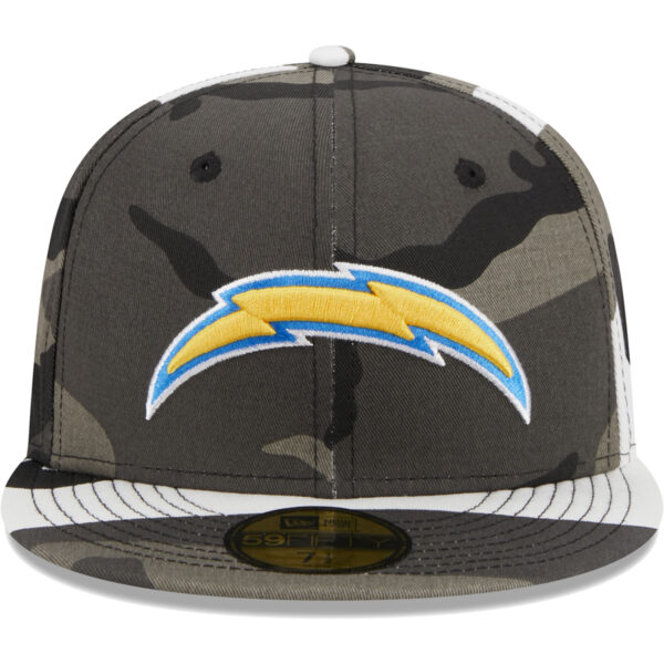 Men's New Era Los Angeles Chargers Urban Camo 59FIFTY Fitted Hat - Image 3