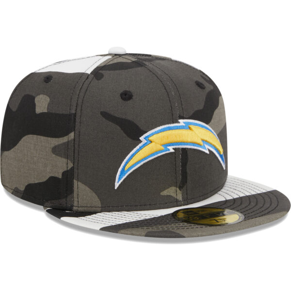 Men's New Era Los Angeles Chargers Urban Camo 59FIFTY Fitted Hat - Image 4