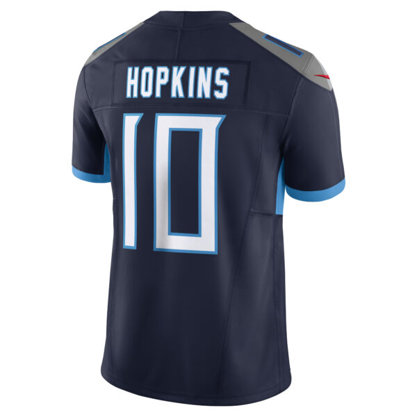 Men's Nike DeAndre Hopkins Navy Tennessee Titans Vapor F.U.S.E. Limited Jersey - Image 4