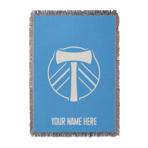 Chad & Jake Portland Timbers 37" x 52" Personalized Woven Blanket