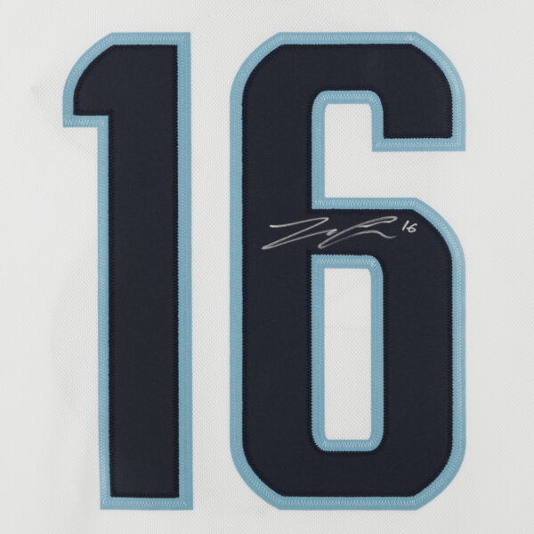 Jared McCann Seattle Kraken Autographed White adidas Authentic Jersey with Inaugural Season Jersey Patch - Image 9