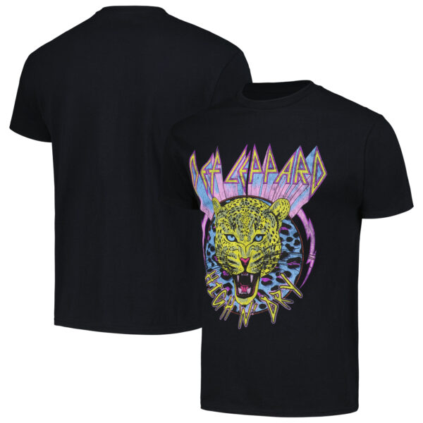 Unisex Black Def Leppard High 'n' Dry T-Shirt - Image 2