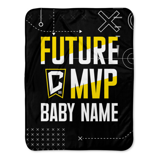 Chad & Jake Columbus Crew Future MVP 30" x 40" Personalized Baby Blanket