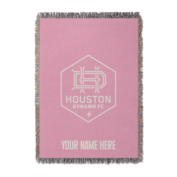 Chad & Jake Houston Dynamo FC 37" x 52" Personalized Woven Blanket