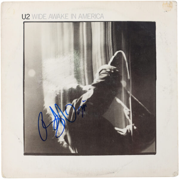 Bono U2 Autographed Wide Awake in America Album - BAS - Image 3