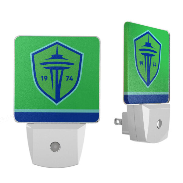 Seattle Sounders FC Team Stripe Nightlight 2-Pack
