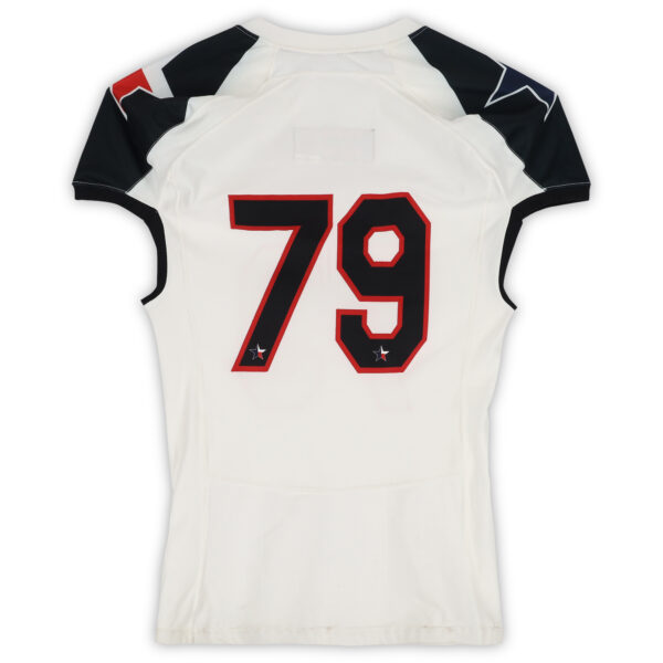 Texas Tech Red Raiders Team-Issued #79 White and Black Jersey from the 2013 NCAA Football Season - Image 7