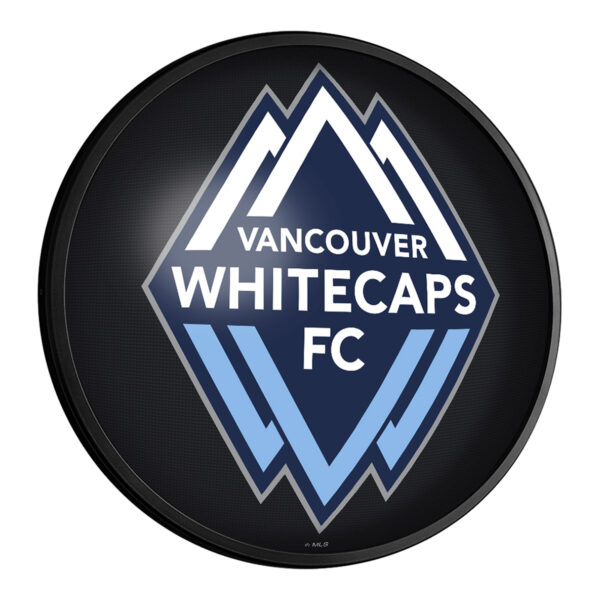Vancouver Whitecaps FC 18'' Round Slimline Illuminated Wall Sign