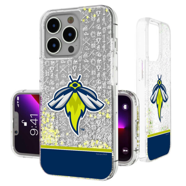 Keyscaper  Columbia Fireflies Memories Print iPhone Glitter Case