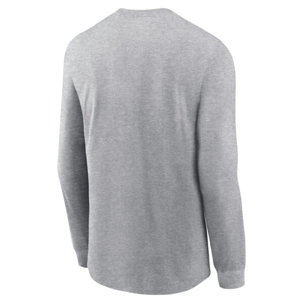 Men's Nike Heather Gray Indianapolis Colts All Out Long Sleeve T-Shirt - Image 7