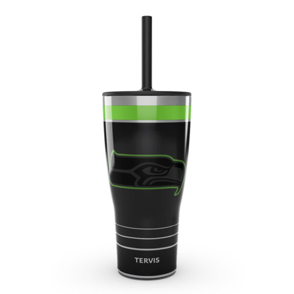Tervis Seattle Seahawks 30oz. Night Game Tumbler with Straw - Image 4