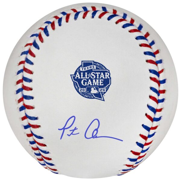 Pete Alonso New York Mets Autographed Rawlings 2024 MLB All-Star Game Logo Baseball