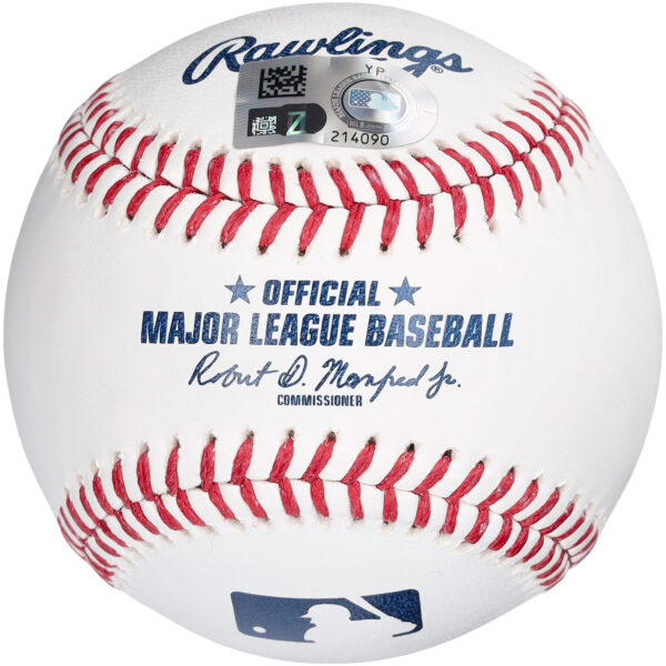 Aaron Judge New York Yankees Autographed Baseball with "16th Yankee Captain" Inscription - Image 3