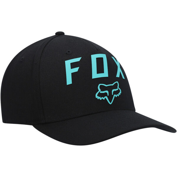 Men's Fox Black Number Two 2.0 Flex Hat - Image 8
