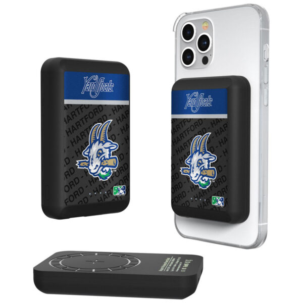 Hartford Yard Goats 5000mAh Wireless Magnetic Power Bank