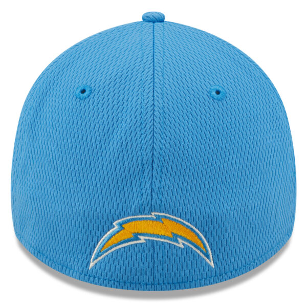 Men's New Era Powder Blue Los Angeles Chargers 2022 Sideline 39THIRTY Coaches Flex Hat - Image 10