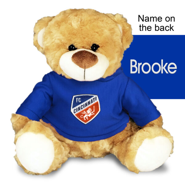 FC Cincinnati 10'' Personalized Plush Bear