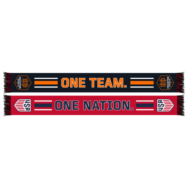 Houston Dynamo FC USMNT One Nation One Team Scarf