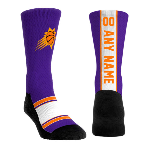 Youth Rock Em Socks Phoenix Suns Custom Jersey Crew Socks