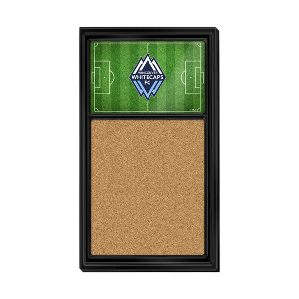 Vancouver Whitecaps FC  17.5" x 31'' Cork Field Note Board