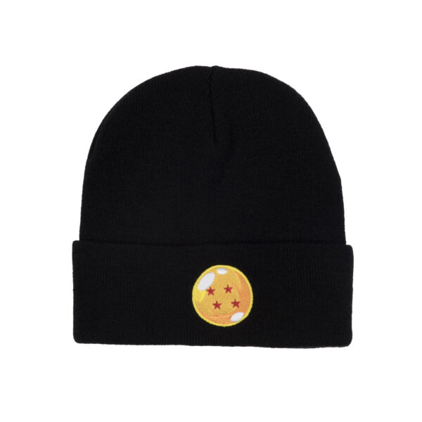 Men's  Black Dragon Ball Z Knit Hat - Image 6