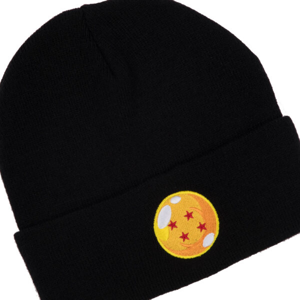 Men's  Black Dragon Ball Z Knit Hat - Image 8