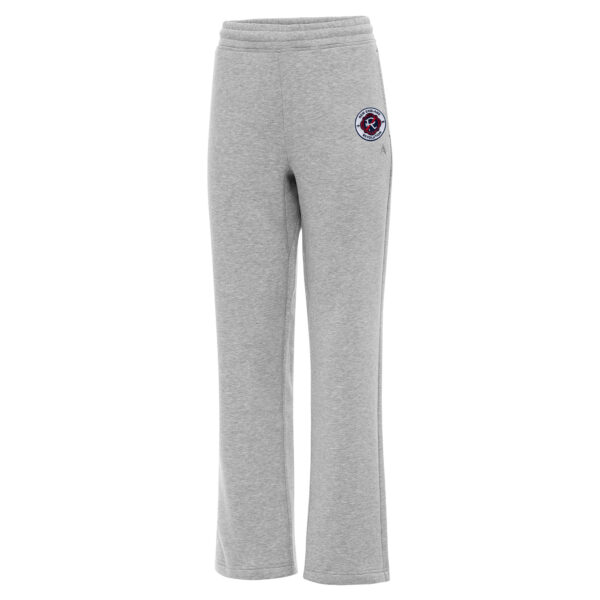 Women's Antigua  Heather Gray New England Revolution Victory Sweatpants