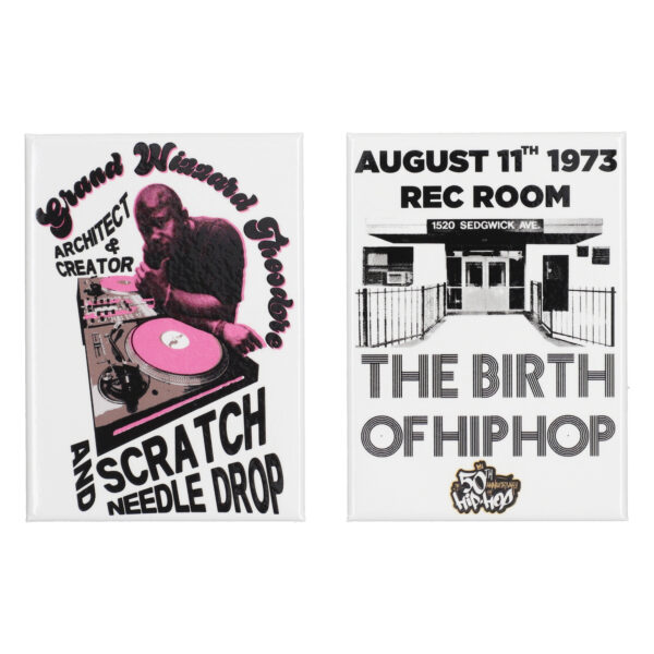 50th Anniversary of Hip Hop Magnet Two-Pack - Image 3