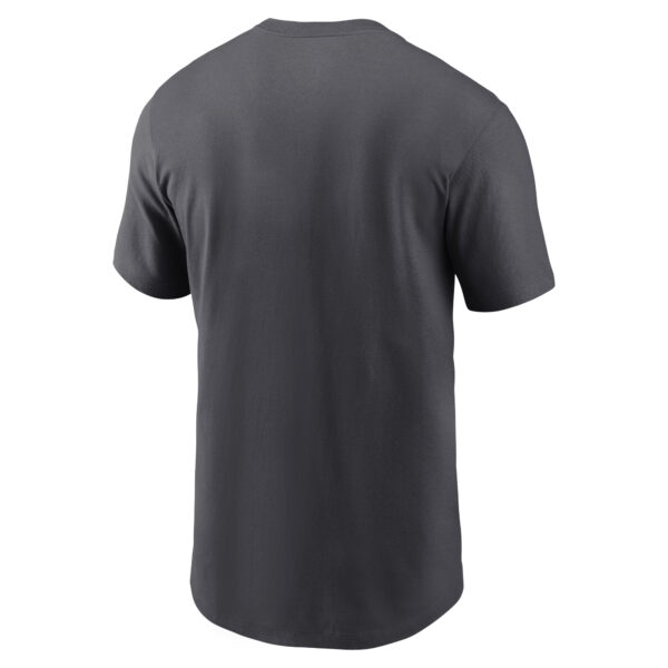 Men's Nike Anthracite Miami Dolphins Helmet Essential T-Shirt - Image 7