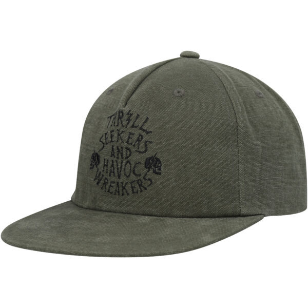 Men's Fox Olive No Contest Snapback Hat - Image 2