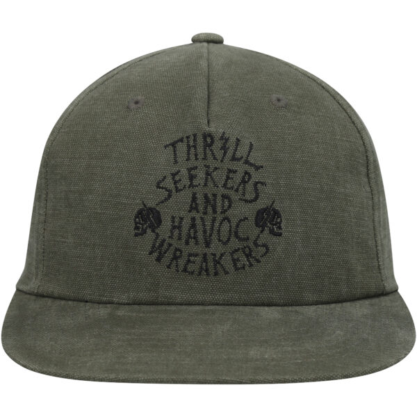 Men's Fox Olive No Contest Snapback Hat - Image 8