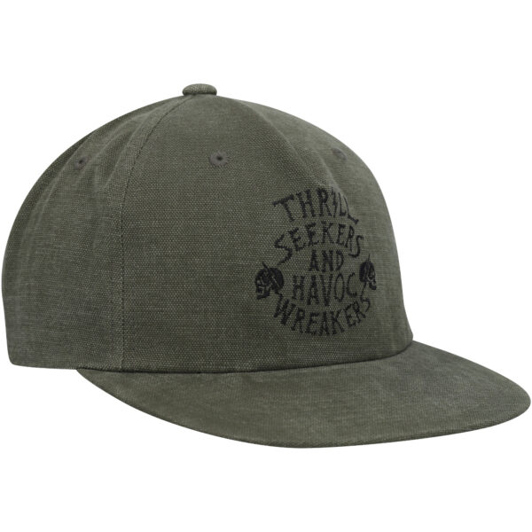Men's Fox Olive No Contest Snapback Hat - Image 4