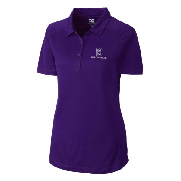 Women's Cutter & Buck Purple TPC Harding Park DryTec Northgate Polo