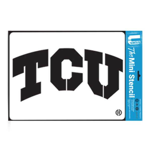 Texas Christian University Horned Frogs 11" x 14.5" Mini Stencil Kit