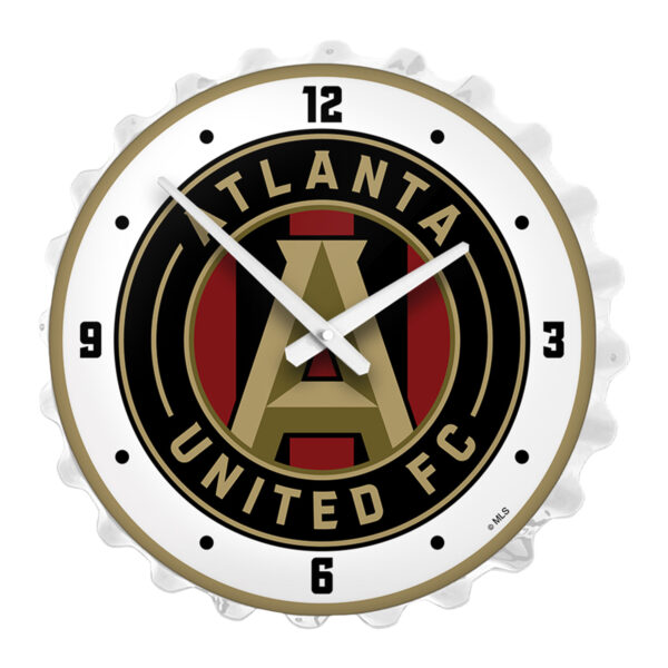 Atlanta United FC 18.5" Bottle Cap Lighted Wall Clock