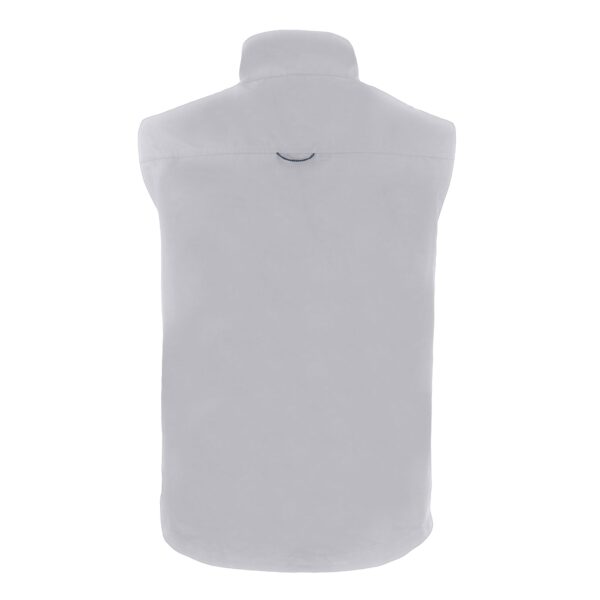 Men's Cutter & Buck  Gray Houston Oilers Throwback Charter Eco Recycled Full-Zip Vest - Image 7