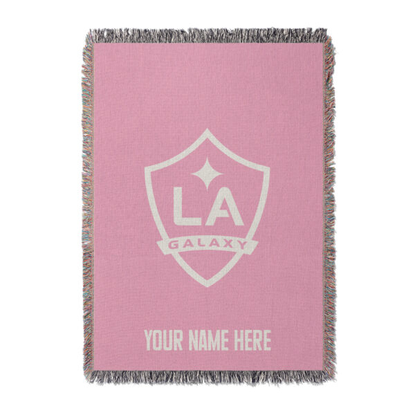 Chad & Jake LA Galaxy 50" x 60" Personalized Woven Blanket