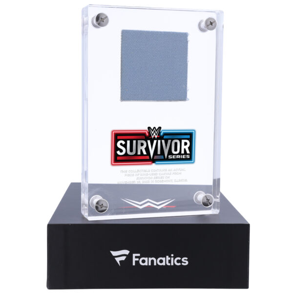 2023 WWE Survivor Series Acrylic Display Case - Image 8