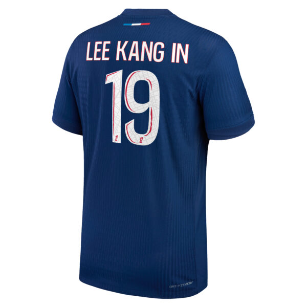 Men's Nike Lee Kang In Navy Paris Saint-Germain 2024/25 Authentic Player Jersey - Image 7