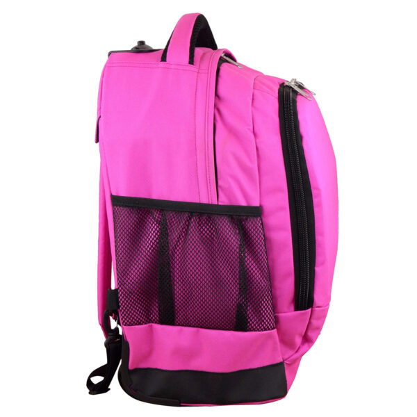 MOJO Pink Boston Bruins 19'' Premium Wheeled Backpack - Image 12