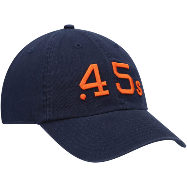 Men's '47 Navy Houston Colt .45's Logo Cooperstown Collection Clean Up Adjustable Hat - Image 8